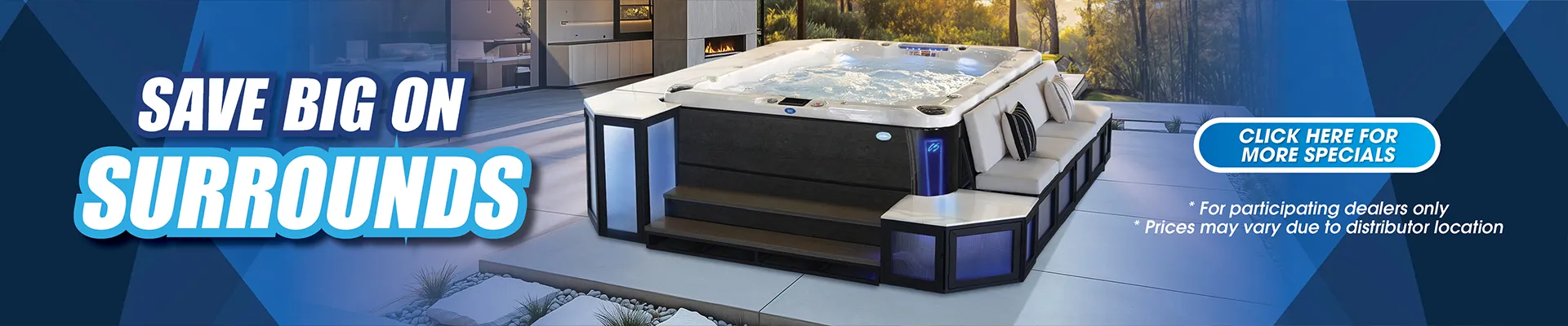 Calspas hot tub being used in a family setting - Tacoma